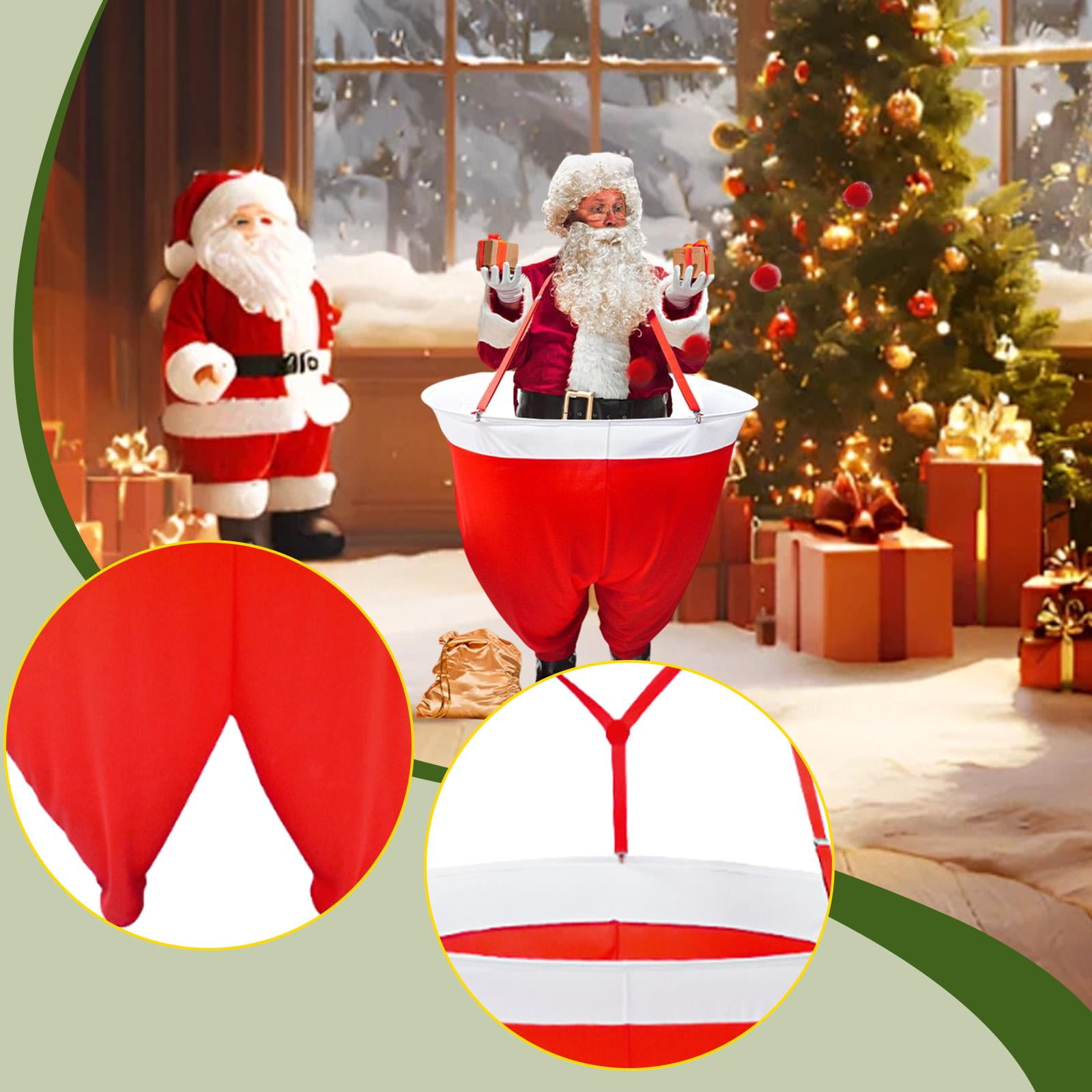 21 Pieces Santa Pants Christmas Decoration Party Toss Game Large Size for Family Holiday Indoor Outdoor Activities