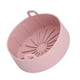 thumbnail image 3 of Reusable Silicone Pot Replacement Kitchen Electric Fryer Basket Tray Baking Accessory 20℃220℃(16cm Pink ), 3 of 5