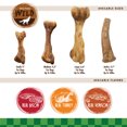 thumbnail image 6 of Nylabone Healthy Edibles WILD Antler Natural Long Lasting Venison Flavor Dog Chew Treats Medium/Wolf (2 Count), 6 of 13