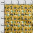 thumbnail image 2 of oneOone Cotton Jersey Yellow Fabric Cars Kids Nursery Craft Projects Decor Fabric Printed By The Yard 58 Inch Wide, 2 of 6