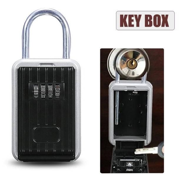 Wall Mounted Key Storage Box Combination Lock, Home Safety Walmart