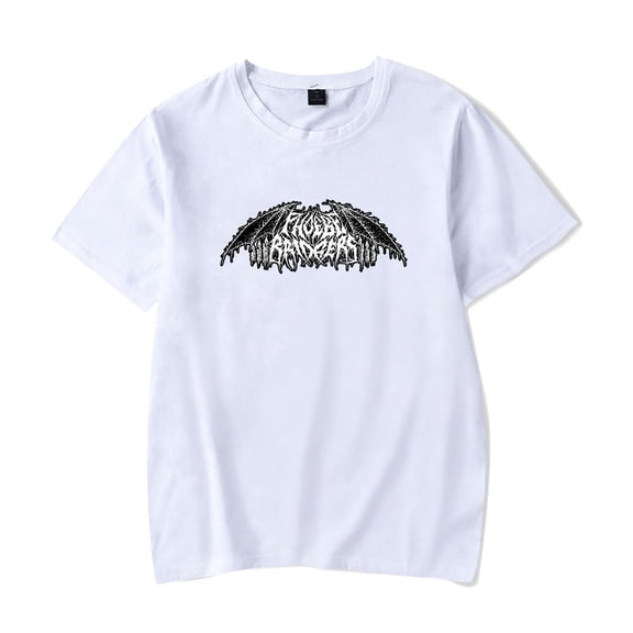 Phoebe Bridgers Logo T-Shirt Round Neck Short Sleeved Shirt Fashion Printed Top