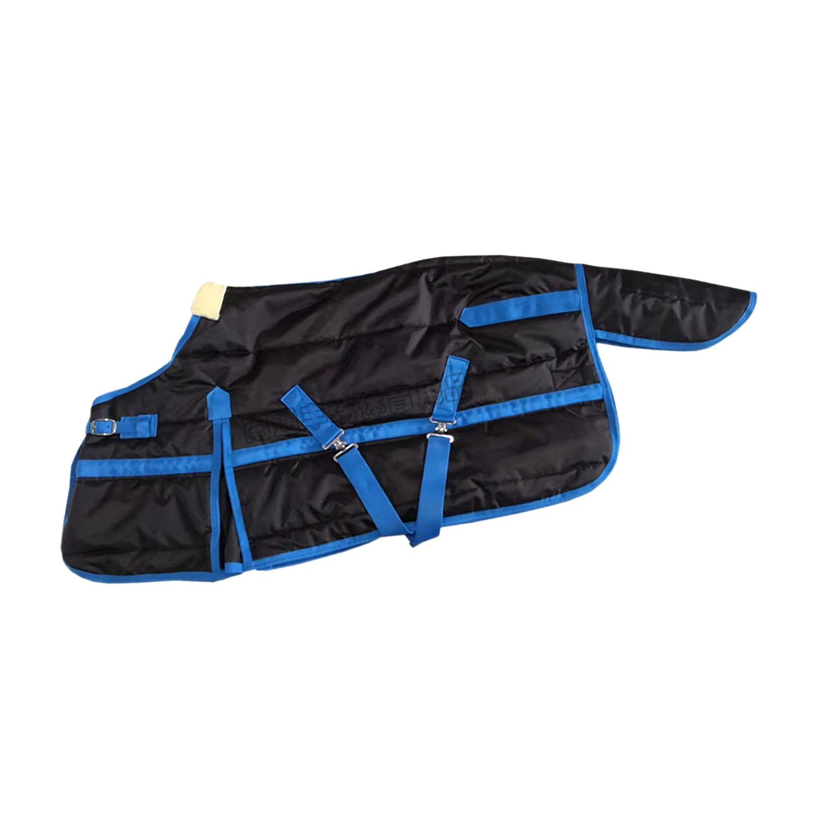 Wswqop For horses, waterproof, wear-resistant, riding accessories, warm riding apparel, 115cm