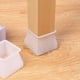 thumbnail image 2 of 32 PCS Cubiertas de Goma Tapas para Pies de Mesa Pies de Muebles Transparentes Tapas para Extremos de Patas de Sillas, Protectores de Piso para Patas de Sillas Antideslizantes, Transparente, 2 of 5