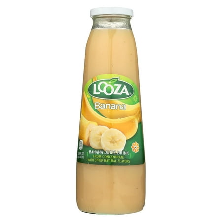 Looz.a Banana Juice Drink - Case Of 6 - 33.8 Fl