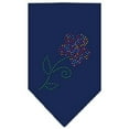 thumbnail image 5 of Pet and Dog Bandana Rhinestone, "Multi Flower", 5 of 10