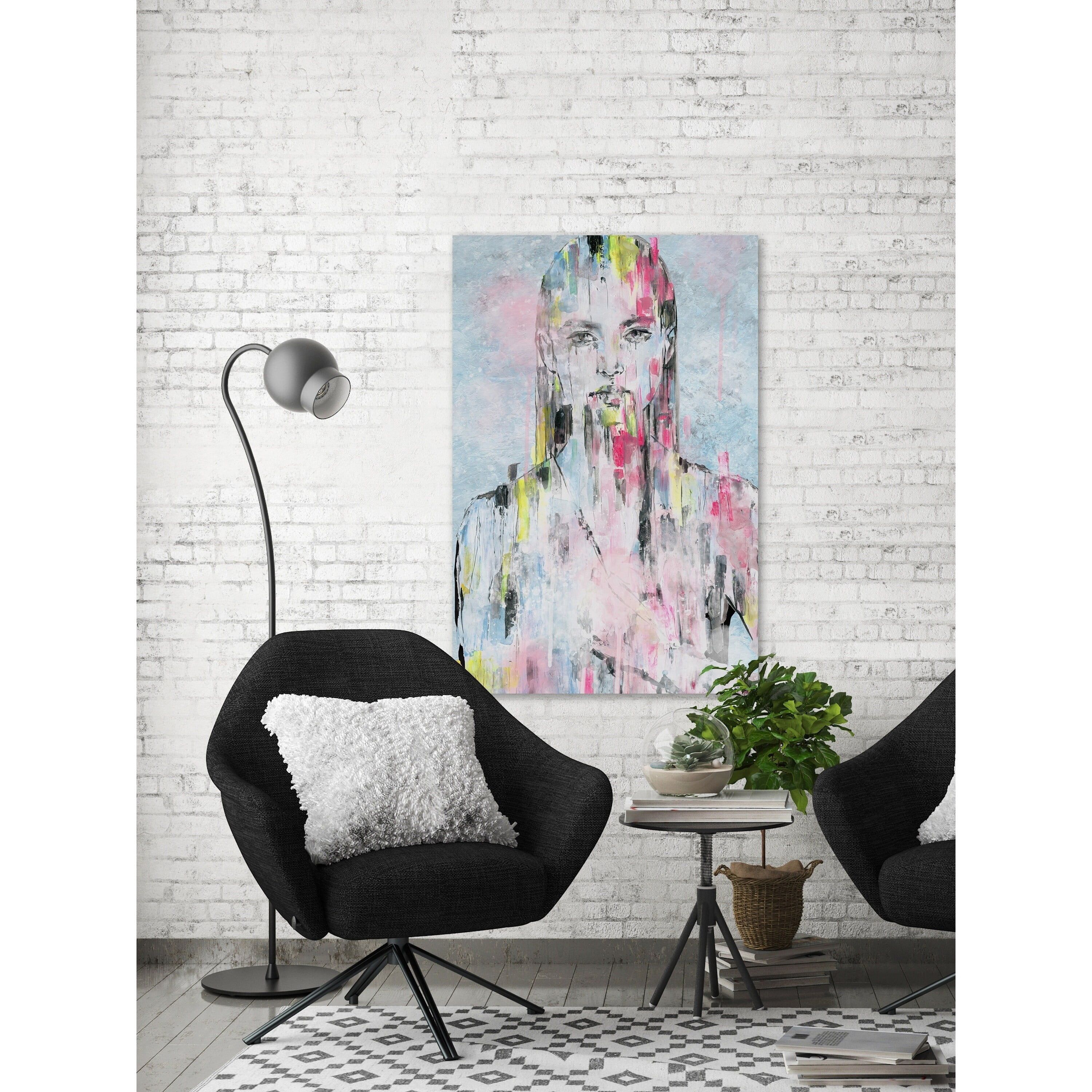 Parvez Taj Pretty in Colors Canvas Wall Art