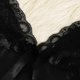 thumbnail image 2 of Gibobby Lencería para mujer sexy tangas Conjunto de ropa interior Talla de Mujer con cuello en V S-3XL Plus Lencería con tanga Camisón Íntimos(Negro, 3XL), 2 of 5