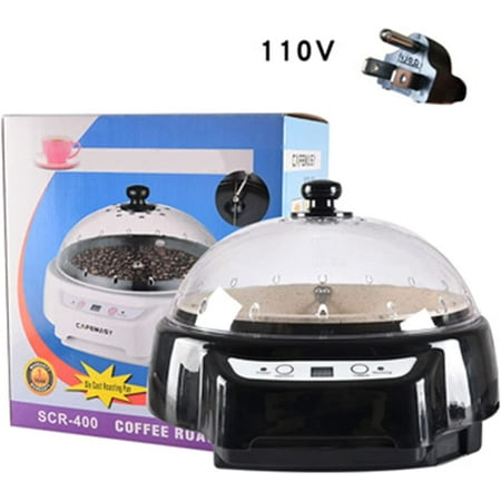 

Miumaeov Coffee Bean Roaster Machine with Timing Function 110V Coffee Roaster Machine for Home Use 200-300 grams of coffee beans can be roasted each time (Black)