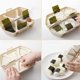 thumbnail image 2 of Triangle Sushi Form Press Triangle Rice Ball Makers Mould Bento Beige Onesize, 2 of 5