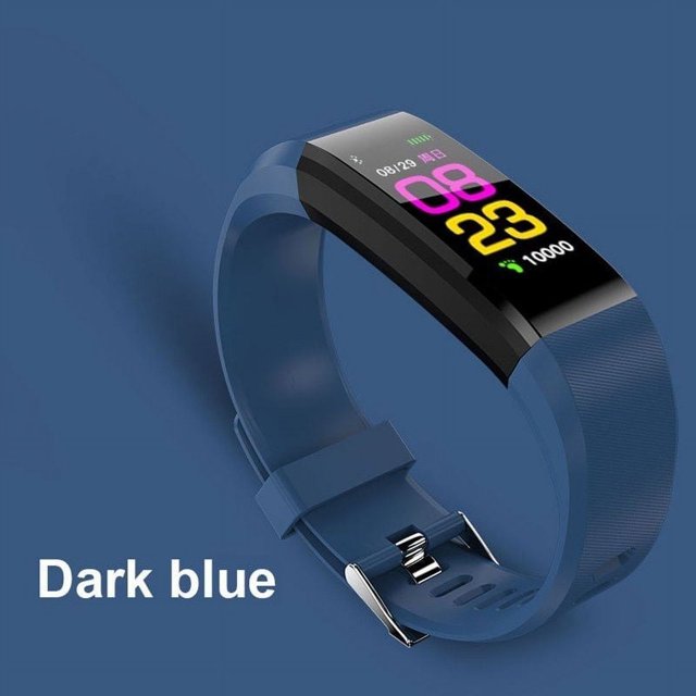Activity Tracker Fitness Watch with Heart Rate Monitor Blood Pressure Monitor Waterproof Smart Watch with Sleep Monitor Calorie Counter Pedometer