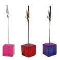 thumbnail image 3 of 5 Pcs Supports de Cartes Mémo Photo Cube pour Table de Mariage, 3 of 8