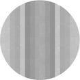 thumbnail image 1 of Ahgly Company Indoor Square Patterned Platinum Silver Gray Area Rugs, 3' Square, 1 of 6