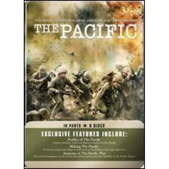 The Pacific [DVD], Television,Drama,Drama, War, Drama, War, History ,War,TV Miniseries,TV Miniseries,War,