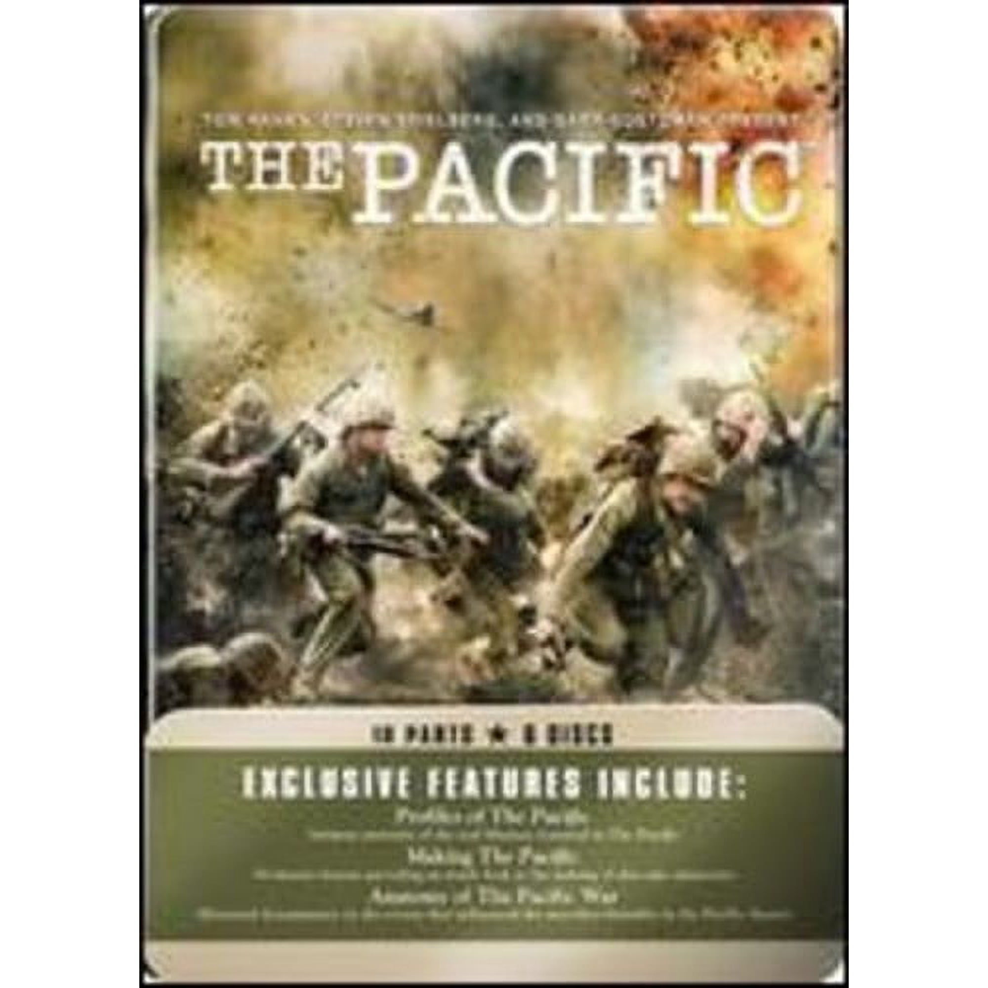 The Pacific [DVD], Television,Drama,Drama, War, Drama, War, History ,War,TV Miniseries,TV Miniseries,War,