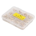 thumbnail image 2 of Kit de pesas de latón para pesca, 46 Uds., plomos para aparejos con caja para pesca de lubina de agua dulce y salada, 2 of 10
