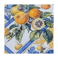 thumbnail image 4 of HAOXIT  Rectangle Printed Fabric Tablecloth, Elastic Fitted Table Cloth for Square Table, Washable Polyester Table Cover for Outdoor, Picnic, Camping and Indoor 36*36, 4 of 8