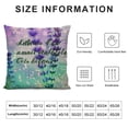 thumbnail image 5 of Quotes Pillow Cases Philippians I Can Do All Things Through Christ Who Strengthens Me Throw Pillow Covers  Cotton Linen Cushion Cover for Men Women Purple Green, 5 of 5