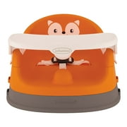Infantino Grow-with-Me 4-in-1 Lightweight Feeding Booster Seat for Infants, Unisex, Orange Fox