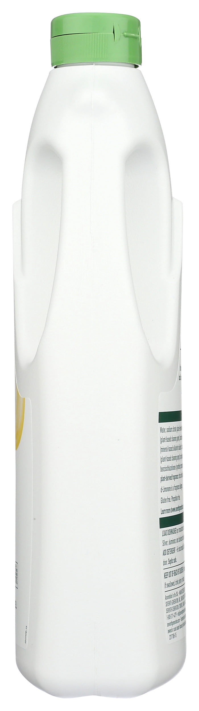 Pack of 6, Seventh Generation Lemon Dishwasher Detergent Gel, 42 oz