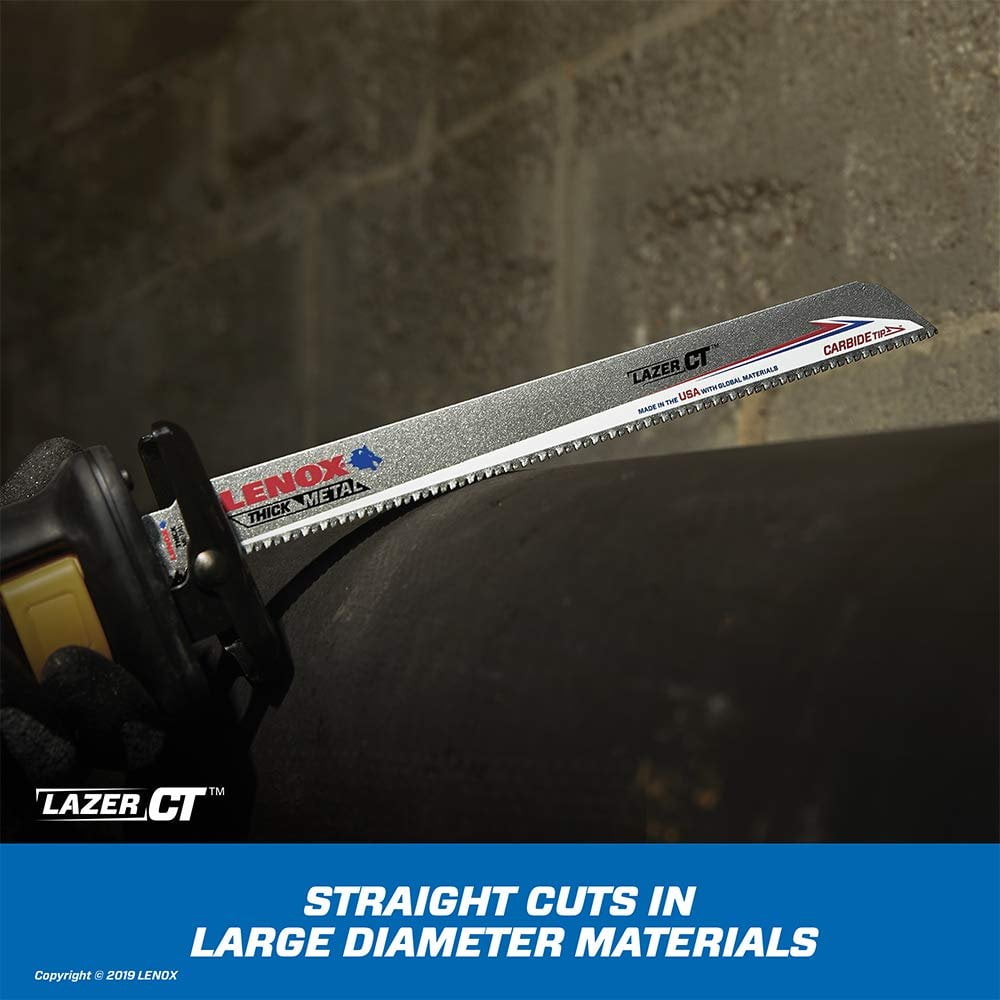 Lenox 2014225 8 TPI Carbide Tip Reciprocating Saw Blade