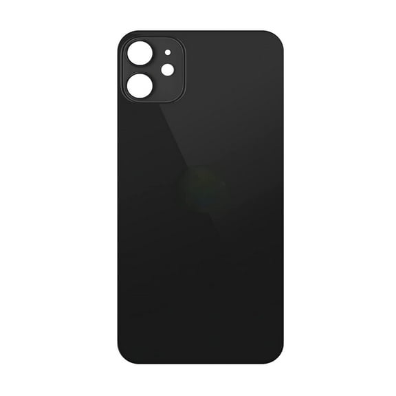 Esource Parts Replacement Back Housing Glass Cover for Apple iPhone 12 Mini - Black
