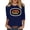 Blue, variant on Birthday Gift Tees For Women Crew Neck 3/4 Length Sleeve Pullover Tops Vintage Casual Loose 1976 Print T Shirts (XL, Pink)