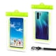 thumbnail image 3 of Bolsa de teléfono TPU que cuelga la caja impermeable para las vacaciones que nadan verde JShteea El nuevo, 3 of 5
