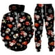 thumbnail image 1 of Conjunto de chándal de 2 piezas para hombre y mujer, ropa de Año Nuevo con estampado 3D de Navidad, sudaderas con capucha y pantalones, traje de fiesta de navidad, 1 of 4