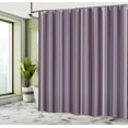 thumbnail image 4 of Ambesonne Stripes Shower Curtain, Abstract Palette Lines Art, 69"Wx84"L, Pale Eggplant, 4 of 4