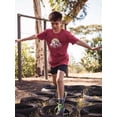 thumbnail image 2 of Camping Mountain Side T-Shirt Juniors -Image by Shutterstock,  Large, 2 of 4