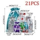 thumbnail image 2 of Juego de bolsas de regalo navideñas con cordón | Aluminio CPP de doble capa | Bolsas reutilizables termoselladas para envolver regalos navideños | Diseños navideños | Cierre seguro para regalos, 2 of 6