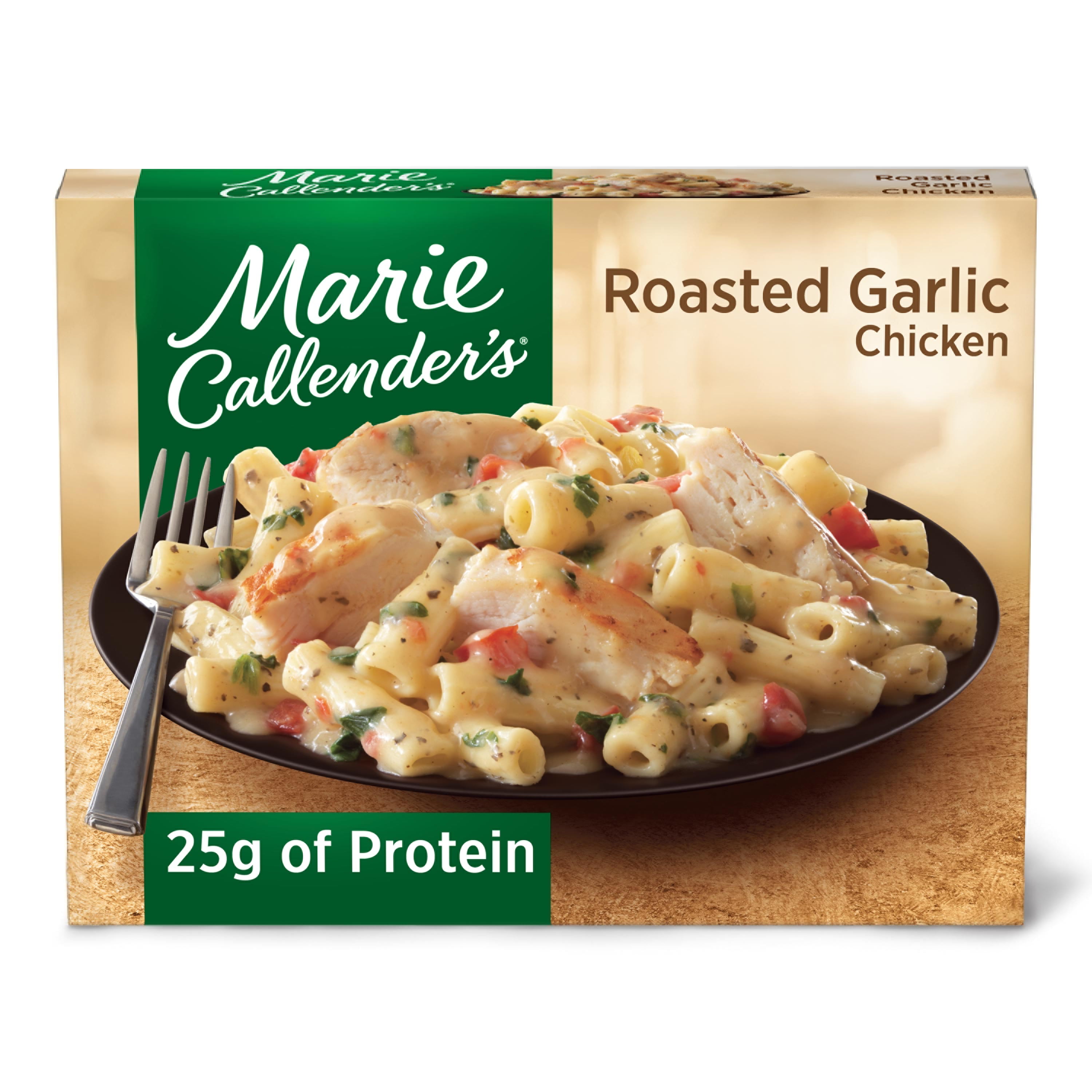 Marie Callenders Frozen Dinner Roasted Garlic Chicken 13 Ounce Walmart Com Walmart Com