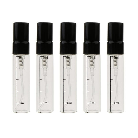 5 atomizadores vacíos para botellas de spray, cosméticos, productos cosméticos. Oro