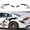 Car body decal patch wolf lane [black] - one pair set, variant on 2 pieces of General Motors body decoration waterproof and sunscreen cover transfer film car sticker