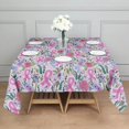 thumbnail image 3 of Pink Breast Cancer Square Tablecloth,Waterproof Square Table Cover,Wipeable Spillproof Washable Table Cover for Home Kitchen Party Decor 52"x52"(132x132cm), 3 of 6