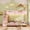 Pink + Twin over Twin + Pine, variant on ChenyueFurn Twin over Twin House Bunk Bed with Stairs & 3-Color LED,Gray