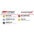 thumbnail image 2 of Aire acondicionado Mirage Inverter X mini split FRIO/CALOR 18000 BTU blanco 220V, 2 of 2