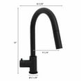 thumbnail image 6 of ZLINE Gemini Touchless Kitchen Faucet in Matte Black (GEM-KFS-MB), 6 of 6