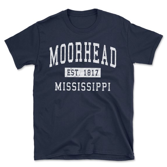 Moorhead Mississippi Classic Established Men's Cotton T-Shirt