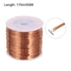 thumbnail image 2 of Hilo magnético de 0.4 mm 558 pies de alambre de cobre esmaltado alambre de bobinado magnético bobina 200 g 155C para transformadores inductor, 2 of 6
