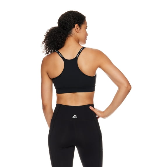 Reebok Women's and Women's Plus Low Impact Favorite Bra with Removable Cups, Sizes XS-4X