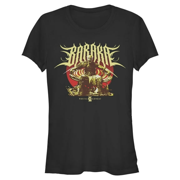 Juniors Mortal Kombat II Baraka in Action Pose T Shirt