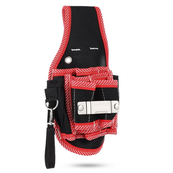 HOMEMAXS Red Utility Belt with Large Capacity for Storage Use Compact Lightweight Polyester Material