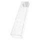 thumbnail image 1 of Jarrón rectangular Jarrón acrílico Jarrón decorativo Jarrón rectangular largo Jarrón rectangular 45x10x6.5cm 18 Hoyos, 1 of 9
