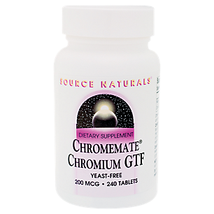 Source Naturals Source Naturals Chromemate Chromium GTF, 240 ea