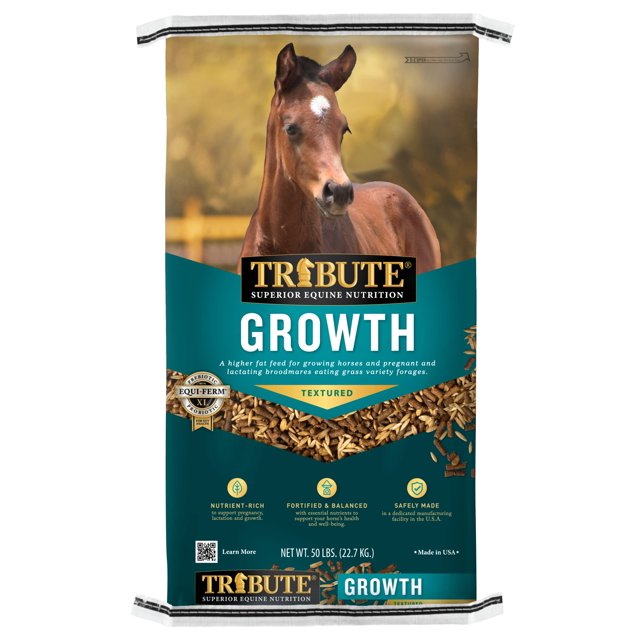 Kalmbach Feeds Hommage Croissance Texturé pour Cheval, 50 lb