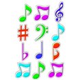 thumbnail image 1 of Enseignant Création de Ressources Notes de Musique Mini Accents, 1 of 1