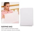 thumbnail image 2 of Disposable Sleeping Bag One Time Use Adult Bags Sack for Adults Travel Accessories Vacuum White, 2 of 6