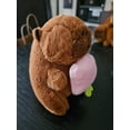 thumbnail image 4 of Llavero de Capibara Zanahoria Rosa, peluche colgante, 4 of 4